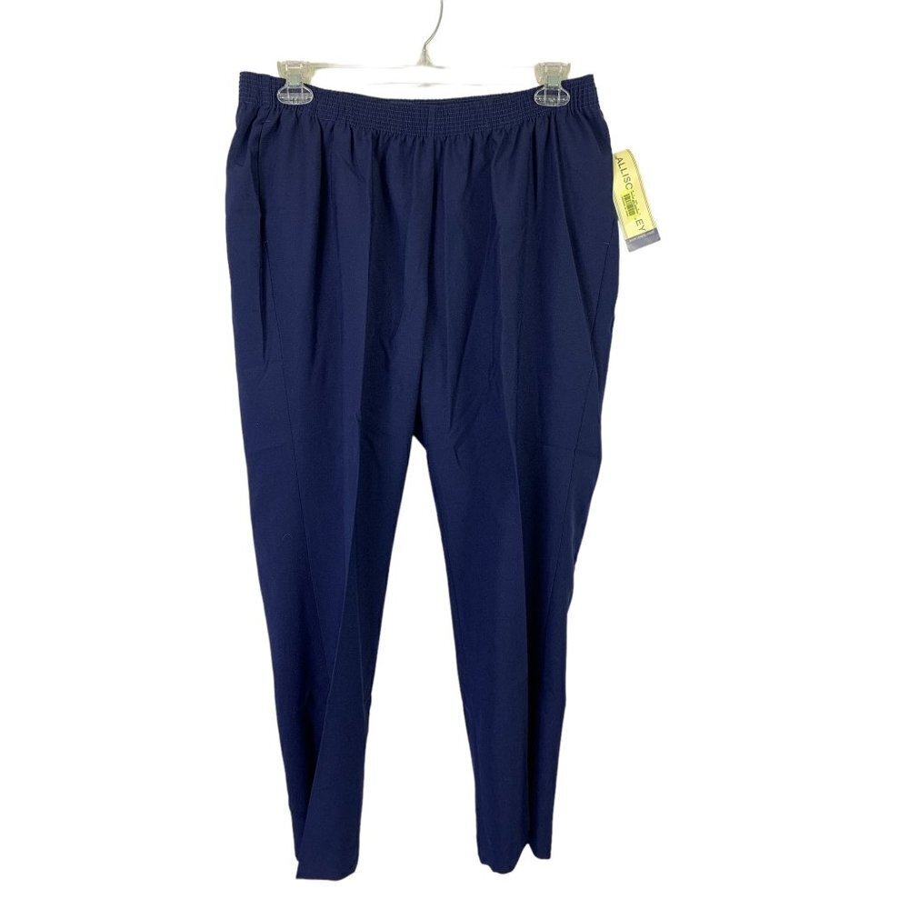 Allison Daley Women's Navy Blue Pants